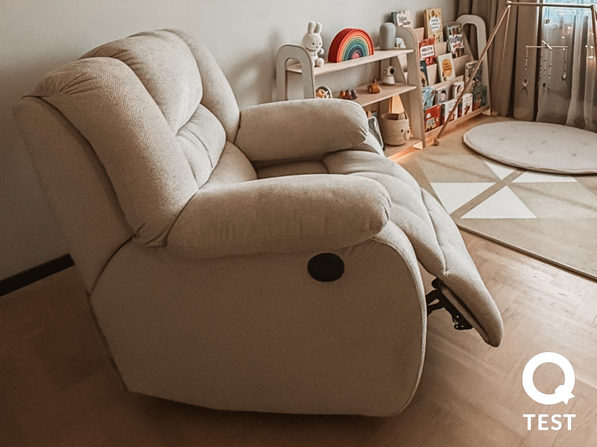 Wygodny fotel do karmienia